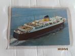ansichtkaart schip koningin juliana, Verzamelen, Scheepvaart, Ophalen of Verzenden, Motorboot, Kaart, Foto of Prent