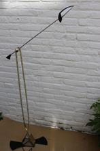 b-leuchten messing design lamp vloerlamp, 150 tot 200 cm, Gebruikt, Metaal, Ophalen