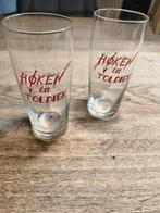 Normaal bierglazen fluitje Hôken in Toldiek, Ophalen of Verzenden, Zo goed als nieuw, Bierglas