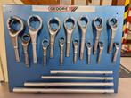 Gedore opsteekringsleutels op bord te koop, Doe-het-zelf en Verbouw, Gereedschap | Handgereedschap, Ophalen, Gebruikt