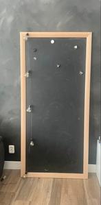 Krijt/ magneetbord groot met lijst, Huis en Inrichting, Ophalen of Verzenden, Gebruikt, Krijtbord