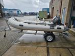 Rib 3.90M Yamaha 15PK incl Kalf trailer, Watersport en Boten, Rubberboten, Minder dan 70 pk, Benzine, Gebruikt, Yamaha