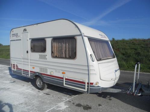 Home Car 390 bj 02 met V/T en luifel nu €5250,-!!, Caravans en Kamperen, Caravans, Bedrijf, tot en met 4, 750 - 1000 kg, Treinzit