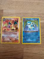 Charizard en blastoise 1e editie holo proxy, Ophalen of Verzenden, Zo goed als nieuw, Losse kaart