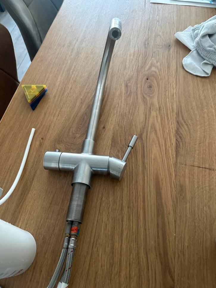 Franke 3-in-1 Kraan Helix. kokend-waterfunctie, Huis en Inrichting, Keuken | Complete keukens, Gebruikt, Overige typen, Grijs