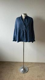 Vintage zgan blouse/top blauw gestreept maat 36, Ophalen of Verzenden, Zo goed als nieuw, Maat 36 (S), Blauw