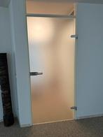 Glazen binnendeur. 93 x 211 cm., 80 tot 100 cm, Binnendeur, Ophalen of Verzenden, 200 tot 215 cm