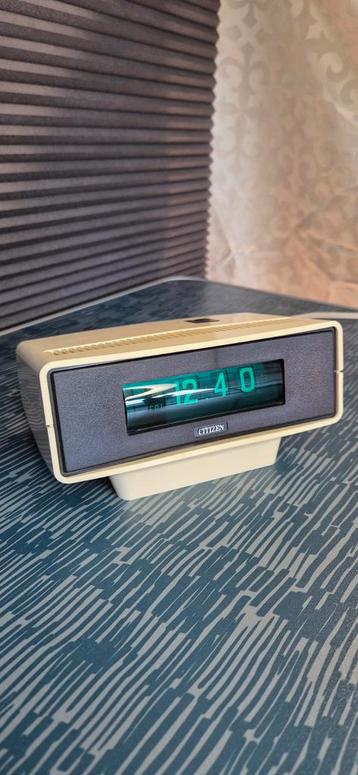 Vintage Citizen DLC751 Drumroll Flipclock - Zeldzaam! beschikbaar voor biedingen