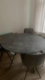 Ronde eettafel, Huis en Inrichting, Ophalen, Zo goed als nieuw, Rond, 100 tot 150 cm