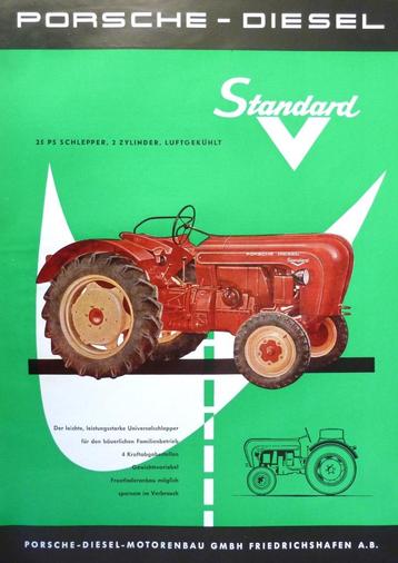 Folder PORSCHE- DIESEL 04/ 1959 (Tractorfolder) beschikbaar voor biedingen