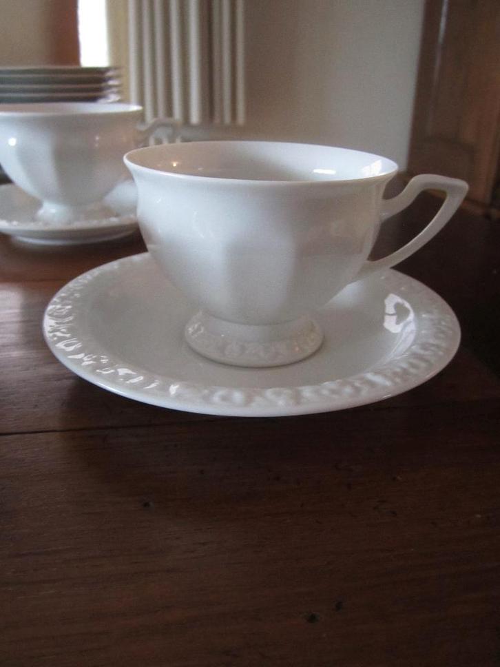 Rosenthal Maria Weiss kop en schotel 4 stuks, Antiek en Kunst, Antiek | Servies los, Ophalen of Verzenden