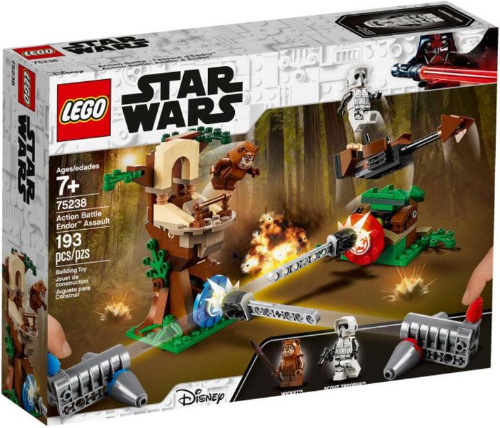 Lego Star Wars 75238 Action Battle Endor Assault, Kinderen en Baby's, Speelgoed | Duplo en Lego, Nieuw, Lego, Complete set, Ophalen of Verzenden