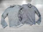 SETVOORDEEL! Calvin Klein; 2x Slim fit overhemd; maat 41/16, Calvin Klein, Ophalen of Verzenden, Zo goed als nieuw, Halswijdte 41/42 (L)