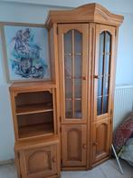 vitrine kast en los kastje, Huis en Inrichting, Kasten | Vitrinekasten, Ophalen, Gebruikt, 200 cm of meer, 50 tot 100 cm