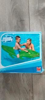 NIEUW in verpakking:Opblaasbare krokodil voor in zwembad!, Ophalen of Verzenden, Nieuw