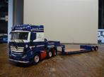 WSI Mercedes Actros Frank Wulf, Hobby en Vrije tijd, Modelauto's | 1:50, Ophalen of Verzenden, Nieuw, Bus of Vrachtwagen, Wsi