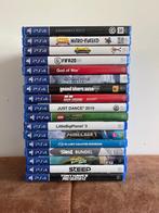 Playstation 4 - 500GB + 17 games, Met 2 controllers, Ophalen of Verzenden, Slim, 500 GB