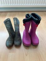 GEVOERDE ROZE DUNLOP REGEN/SNEEUWLAARZEN MT 31 (ZIE FOTO’S ), Ophalen, Meisje, Laarzen, Zo goed als nieuw