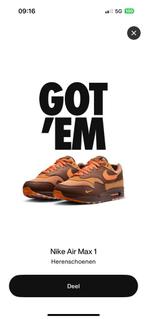 Nike Air Max 1 King’s Day - Maat 43, Ophalen, Nieuw