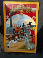 Hollansche Ijzeren Spoorweg - Maatschappij, Ophalen of Verzenden, Zo goed als nieuw, Reclamebord
