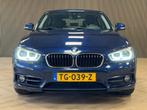 BMW 1-serie 118i Centennial High Executive LPG G3 AUT. AIRCO, Auto's, 65 €/maand, Gebruikt, Euro 6, Blauw