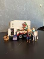 Schleich Paardentrailer met Paarden, Poppetje & Accessoires, Ophalen of Verzenden, Gebruikt, Jongen of Meisje