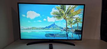 LG 43 Inch 4K Smart TV – webOS, HDR, Ultra Surround Sound beschikbaar voor biedingen