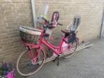 moederfiets, Fietsen en Brommers, Fietsen | Dames | Moederfietsen, 2 zitjes, Gebruikt, Dubbele standaard, Ophalen