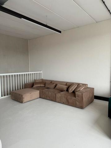 Japandi Hoekbank – Taupe / Zandkleur – Modulair Design – beschikbaar voor biedingen