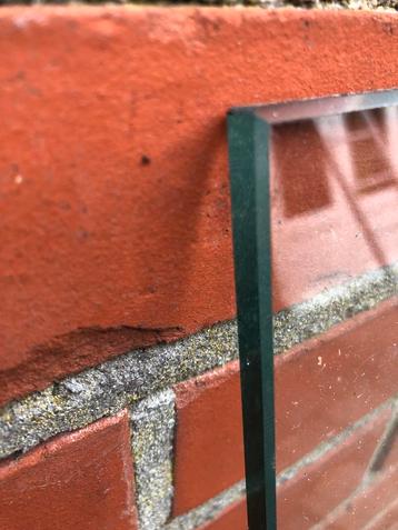 3 platen glas voor vitrine kast of buitentafel beschikbaar voor biedingen