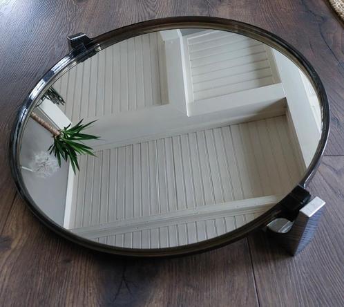 Spiegel/badkamerspiegel, rond, Huis en Inrichting, Woonaccessoires | Spiegels, Gebruikt, 50 tot 75 cm, Minder dan 100 cm, Rond