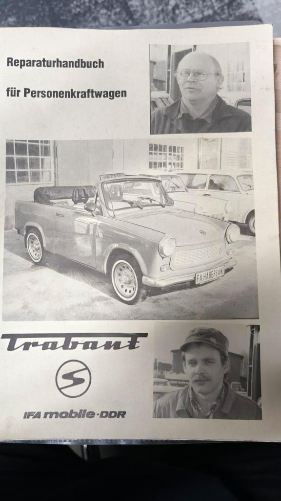 Trabant Reparatie handleiding werkplaats boek, Auto-onderdelen, Overige Auto-onderdelen, Oldtimer onderdelen, Overige automerken