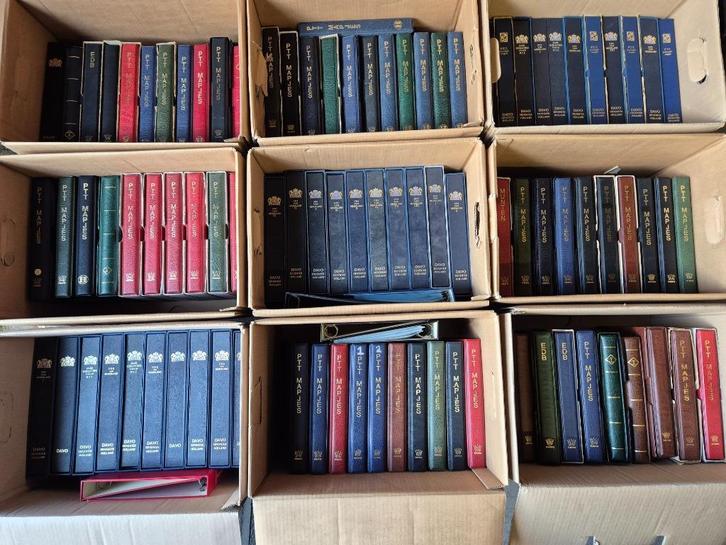 MONSTERPARTIJ Albums Importa, DAVO, HB, Leuchturm 95st. +/+, Postzegels en Munten, Postzegels | Volle albums en Verzamelingen