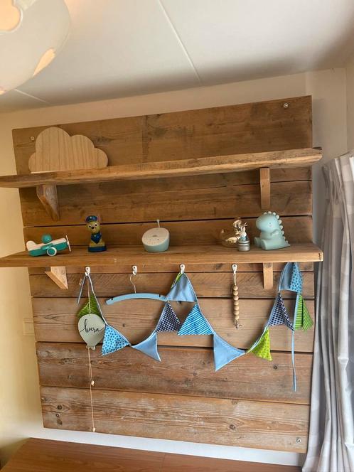 Commode planken steigerhout babykamer, Huis en Inrichting, Woonaccessoires | Wandplanken en Boekenplanken, Gebruikt, Ophalen