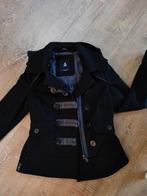 Gaastra Wollen Winterjas - Donkerblauw - Maat S, Gaastra, Blauw, Ophalen of Verzenden, Zo goed als nieuw