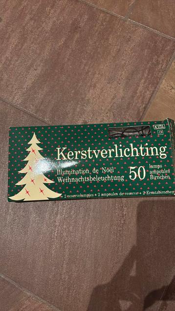Kerstverlichting voor binnen 50 lampjes beschikbaar voor biedingen