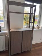 Houten kast met planken, Ophalen, 50 tot 100 cm, Zo goed als nieuw, 25 tot 50 cm