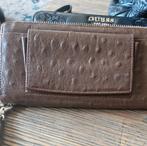 2 Lou Lou Bruine Portemonnee s, Sieraden, Tassen en Uiterlijk, Portemonnees, Gebruikt, Bruin, Leer, Ophalen