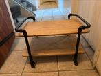 Bijzettafeltje / trolley, Ophalen, Minder dan 55 cm, Gebruikt, Rond