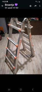 Ladder Wakü 4 x 4 treden, Doe-het-zelf en Verbouw, Ladders en Trappen, Ophalen