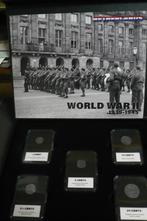 oorlogsgeld zink nederland in speciale cassette met omschr., Postzegels en Munten, Munten | Nederland, Ophalen of Verzenden, Koningin Wilhelmina