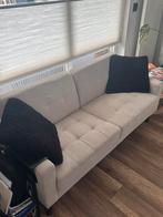 Bank 2 zits crème, Ophalen, 150 tot 200 cm, Tweepersoons, 75 tot 100 cm