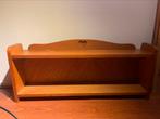 Wandplank / Boekenplank Fineer Hout met Hart detail, Ophalen, Gebruikt