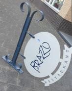 Smeedijzeren reclamebord, Hobby en Vrije tijd, Ophalen of Verzenden