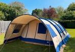 Tunneltent Vrijbuiter Michigan 4 persoons, Caravans en Kamperen, Tenten, Ophalen, Zo goed als nieuw, Tot en met 4