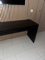 Ikea micke bureau zwart, Huis en Inrichting, Bureaus, Ophalen of Verzenden, Gebruikt, Bureau