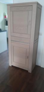 Bergkast eiken en lade, Ophalen, Gebruikt, 70 tot 120 cm, Eikenhout