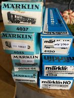 7 Marklin wagons, Wisselstroom, Wagon, Ophalen of Verzenden, Zo goed als nieuw