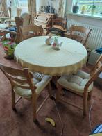 Houten Ronde Salontafel - 120cm, Huis en Inrichting, Tafels | Eettafels, Ophalen, Rond, 100 tot 150 cm, 100 tot 150 cm