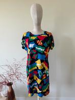 Vintage retro jaren 80 80’s Loewe jurk katoen M, Kleding | Dames, Jurken, Maat 38/40 (M), Overige kleuren, Ophalen of Verzenden